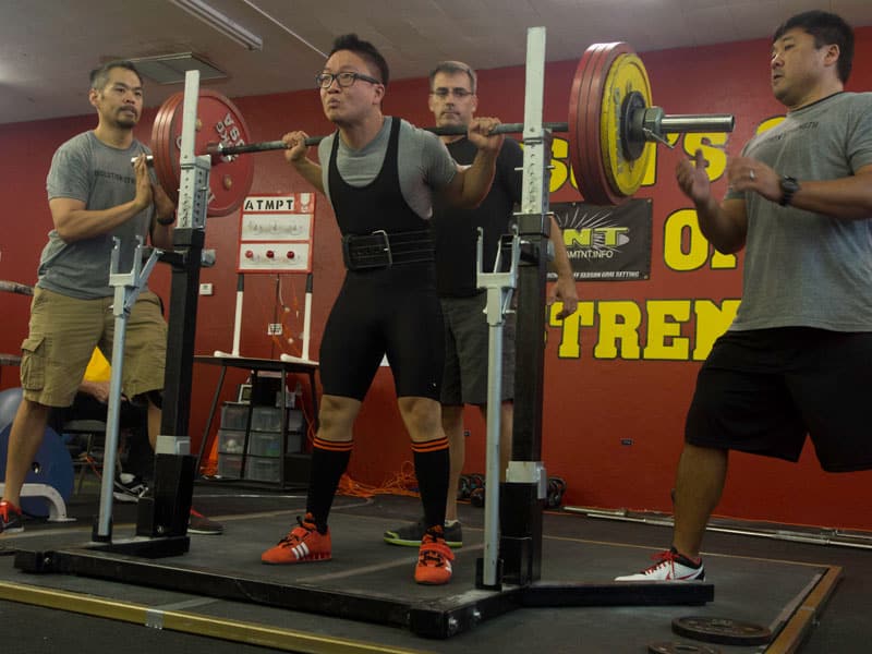 andrew Lee arizona state record squat