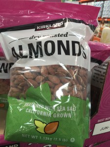 are salted almonds healthy?