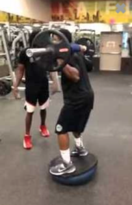 Weights and boss balls don