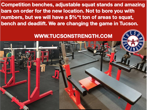 Tucson Strength Training Gyms powerlifting