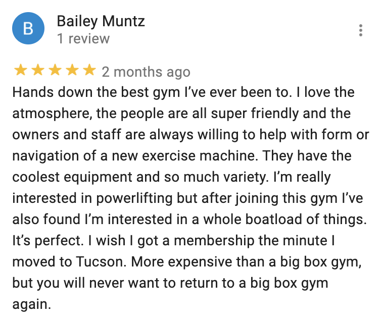 Gyms in Tucson