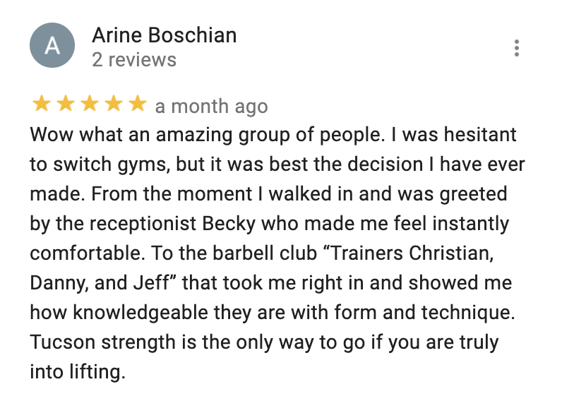 Tucson Strength Training