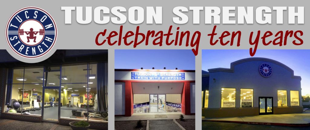 2020 celebrating 10 years Tucson Gyms