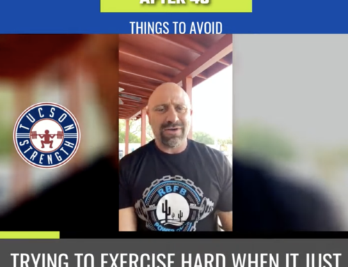 Training As You Approach and Surpass 40…