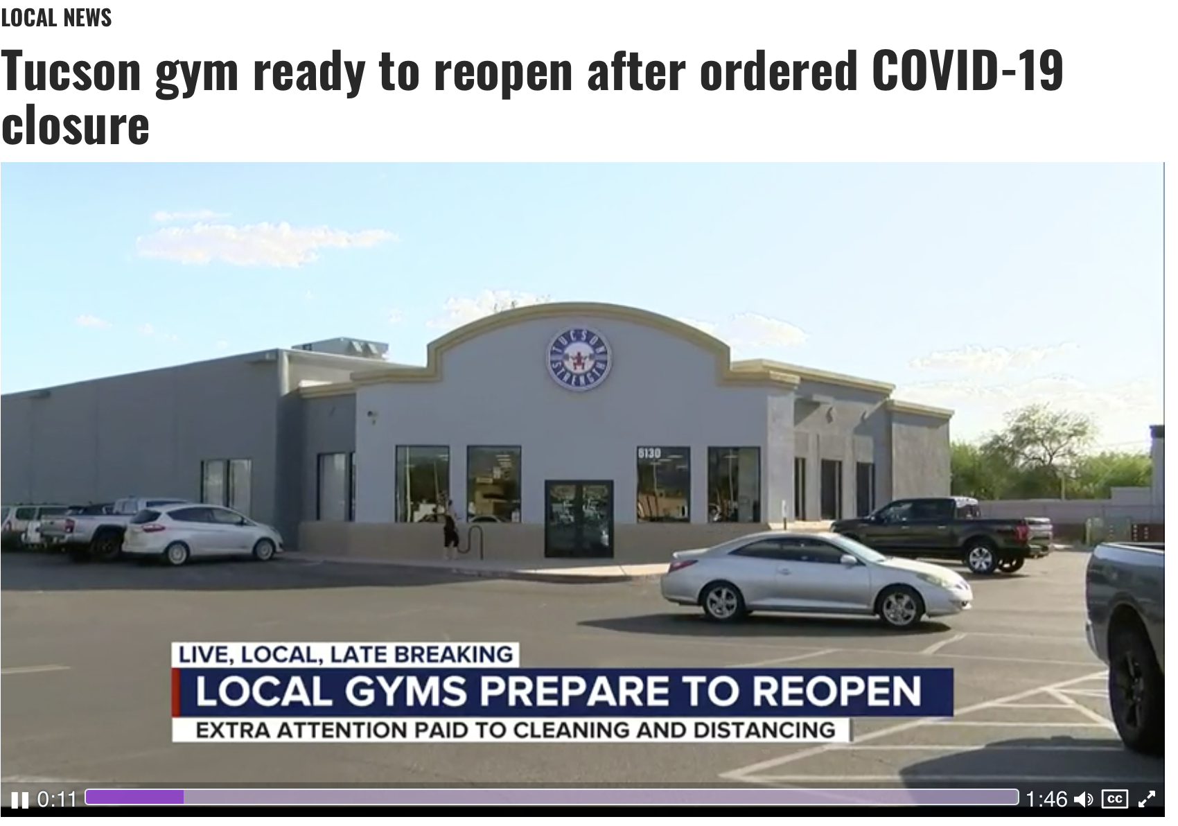 Tucson Strength In the KOLD 13 News