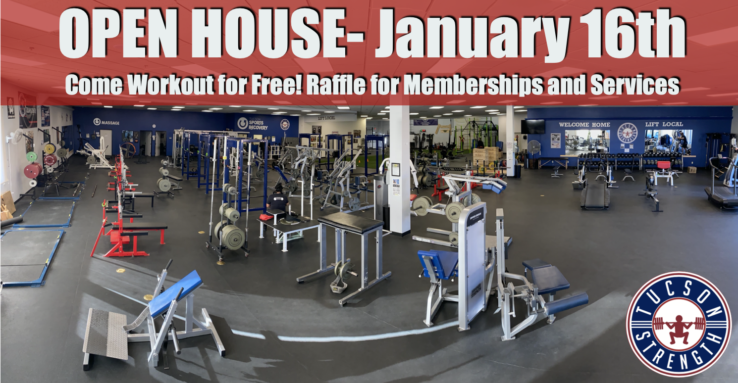Open House Banner Tucson Gyms