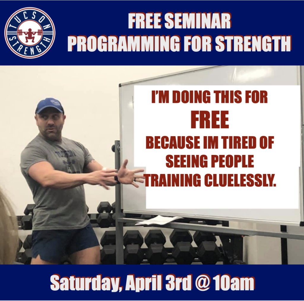 Fitness Seminar Tucson