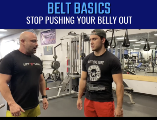 Basics of Wearing A Weightlifting Belt