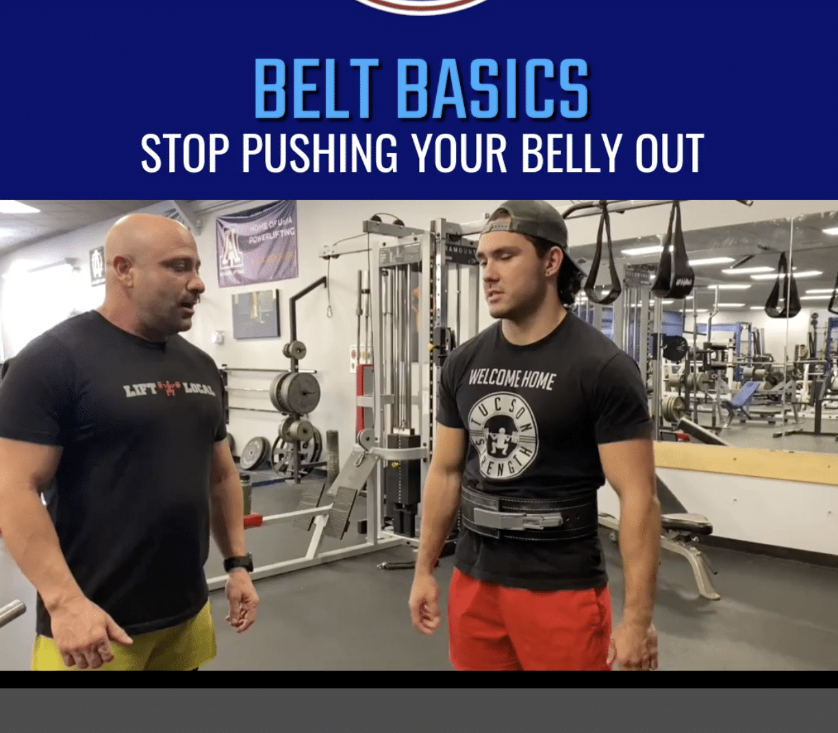 Powerlifting belt