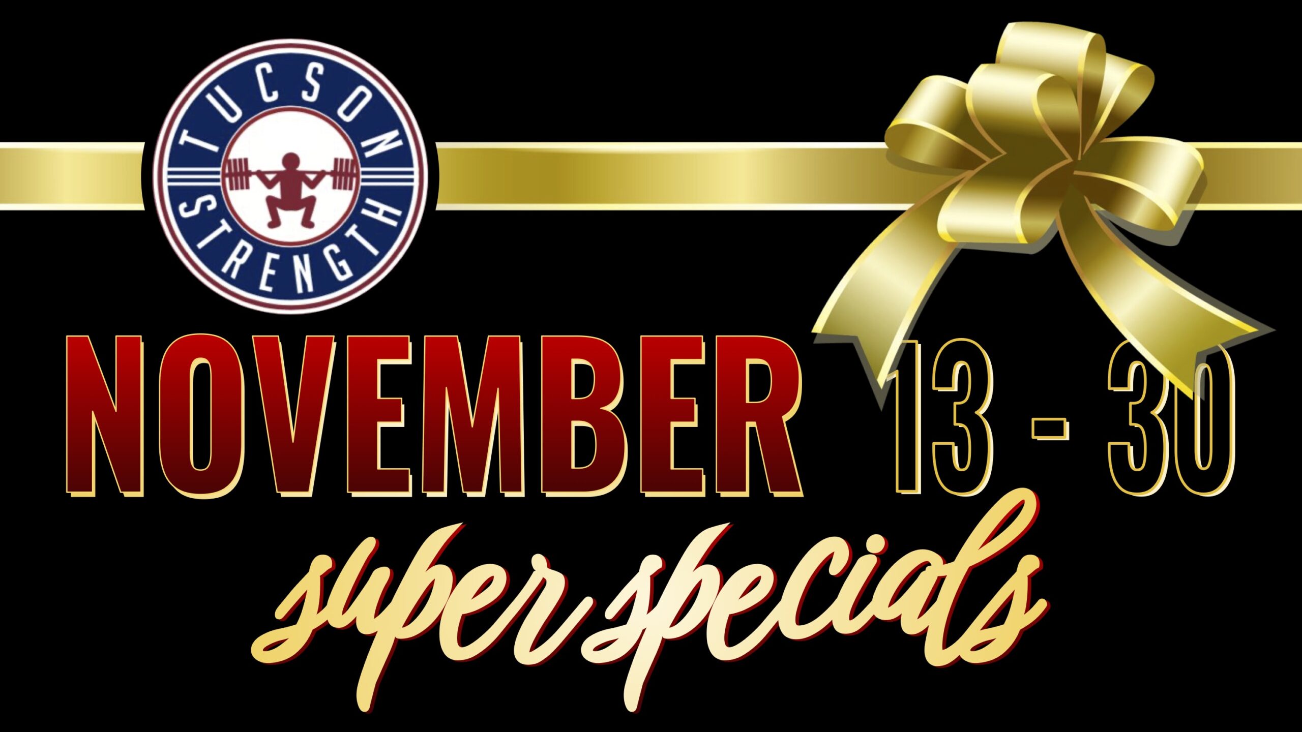 Holiday fitness specials Tucson Tucson Fitness Training specials