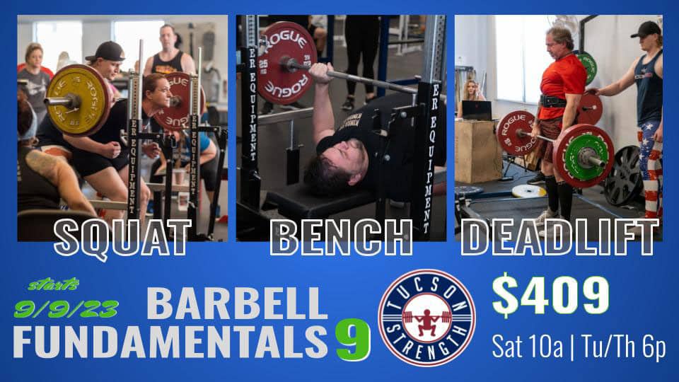 Tucson Strength Barbell Fundamentals at Tucson Strength Gym