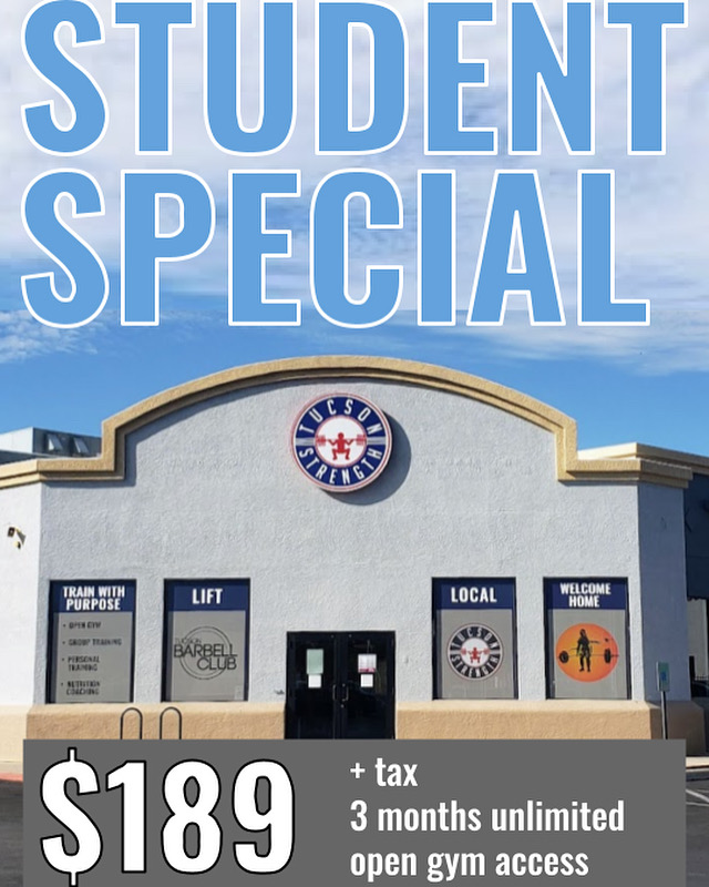 Gyms in Tucson Specials
