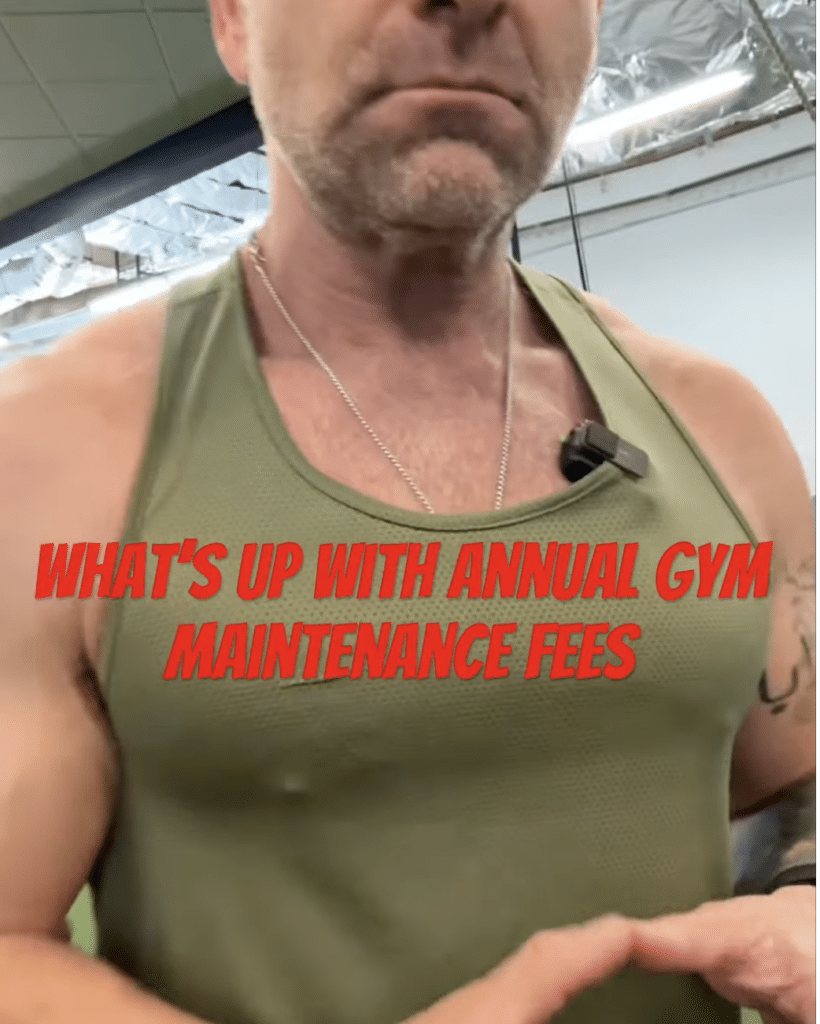 Annual Gym Membership Fees